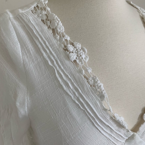 COPY - White boho dress open back - Picture 5 of 7